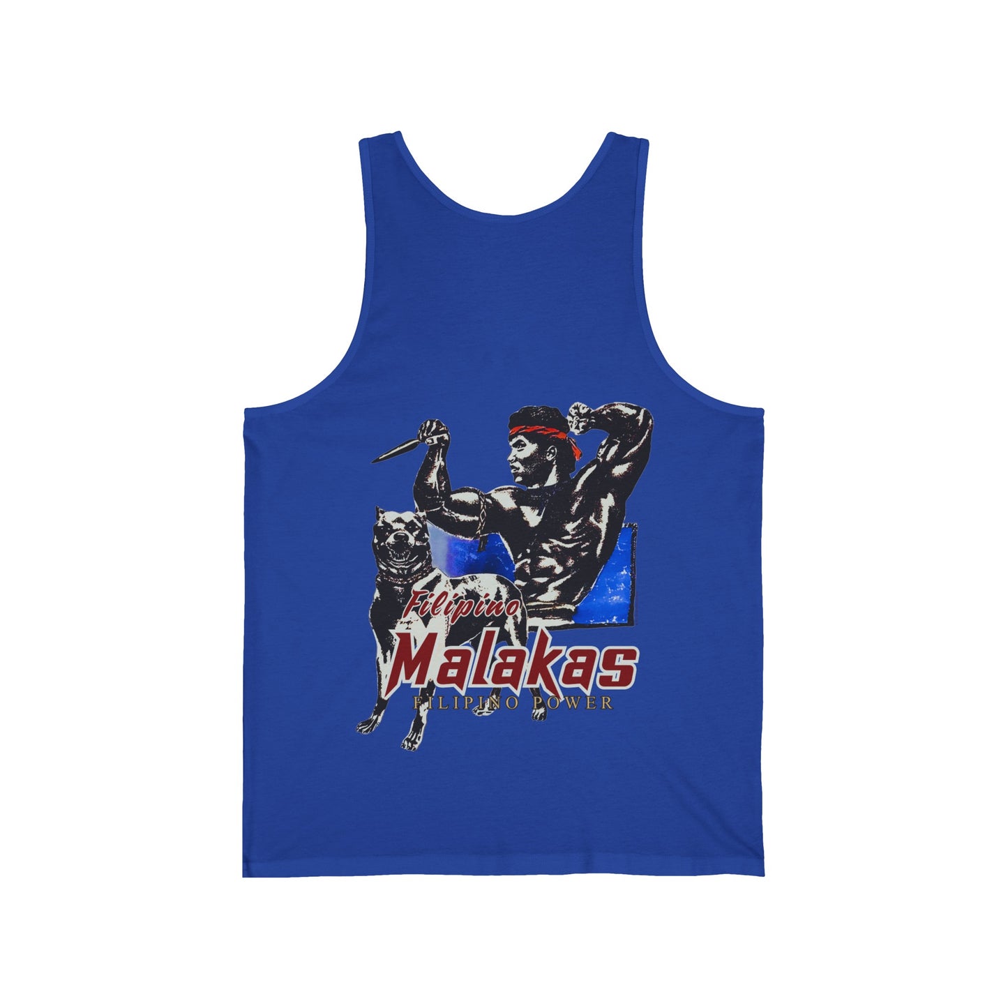 Filipino Strength Filipino Malakas Filipino Power Vintage Design 90s New Print Unisex Jersey Tank