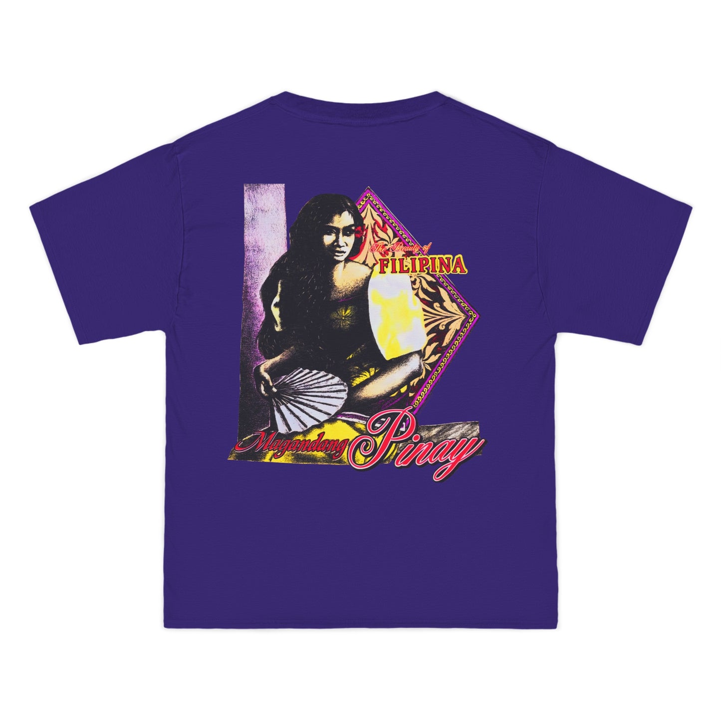 Filipino Strength The Beauty Of Filipina Magandang Pinay Vintage Design 90s New Print Beefy-T® Short-Sleeve T-Shirt