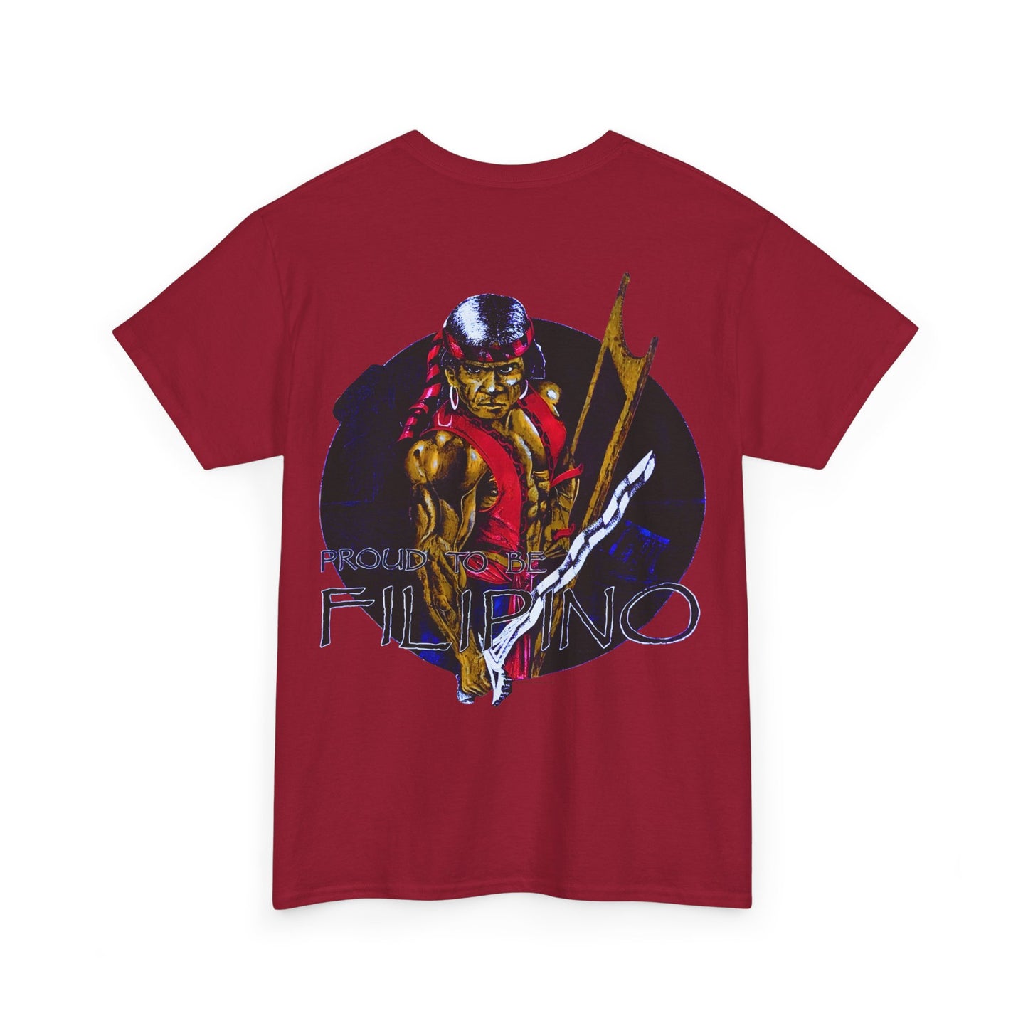 Filipino Strength Proud To Be Filipino Vintage Design 90s New Print T-shirt Unisex Heavy Cotton Tee