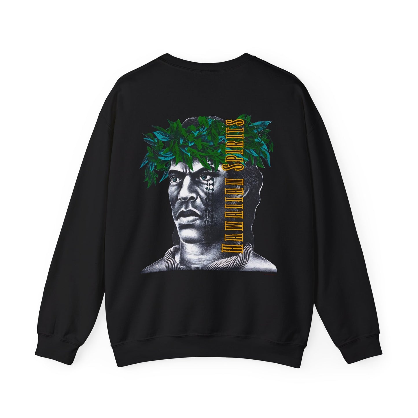 Hawaiian Strength Hawaiian Spirits Vintage Design 90s New Print Unisex Heavy Blend™ Crewneck Sweatshirt