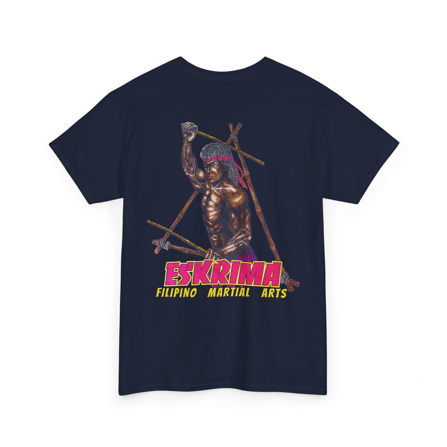 Filipino Strength Eskrima Filipino Martial Arts Unisex Heavy Cotton Tee