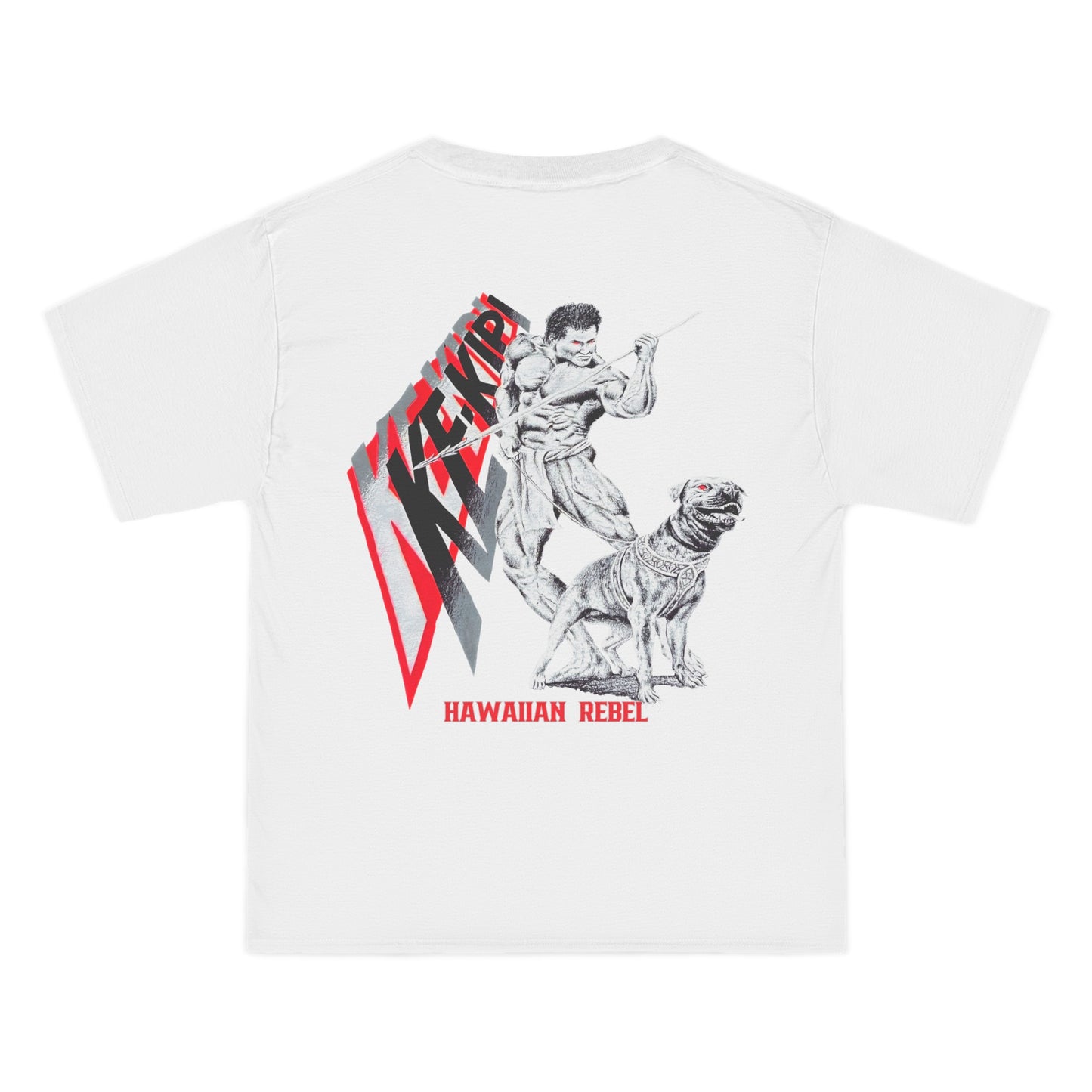 Hawaiian Strength Ke-Kipi Hawaiian Rebel Vintage Design 90s New Print Beefy-T® Short-Sleeve T-Shirt