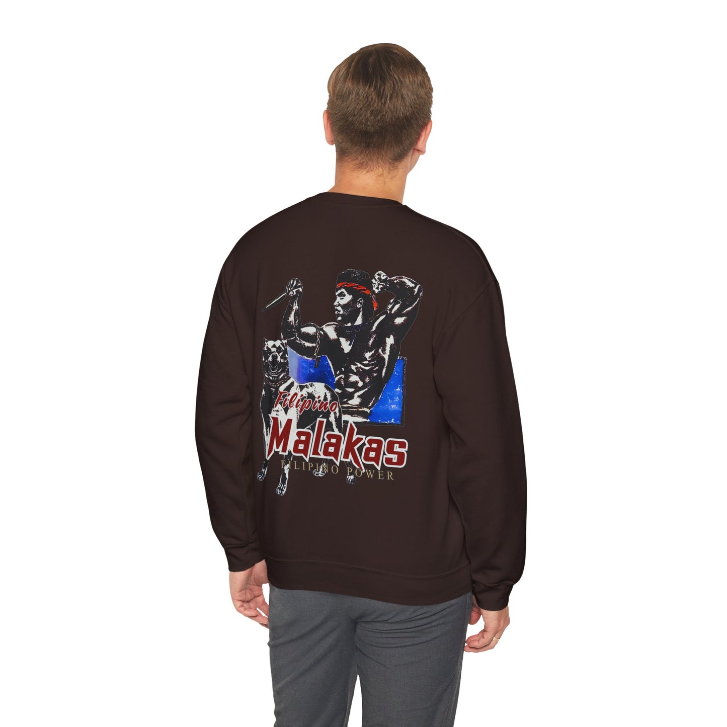 Filipino Strength Filipino Malakas Filipino Power Vintage Design 90s New Print Unisex Heavy Blend™ Crewneck Sweatshirt