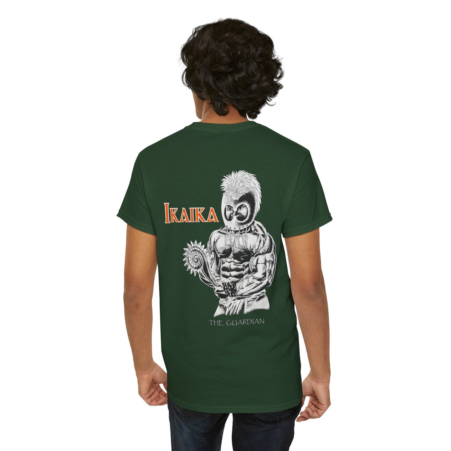 Hawaiian Strength Ikaika The Guardian Vintage Design 90s New Print Unisex Heavy Cotton Tee