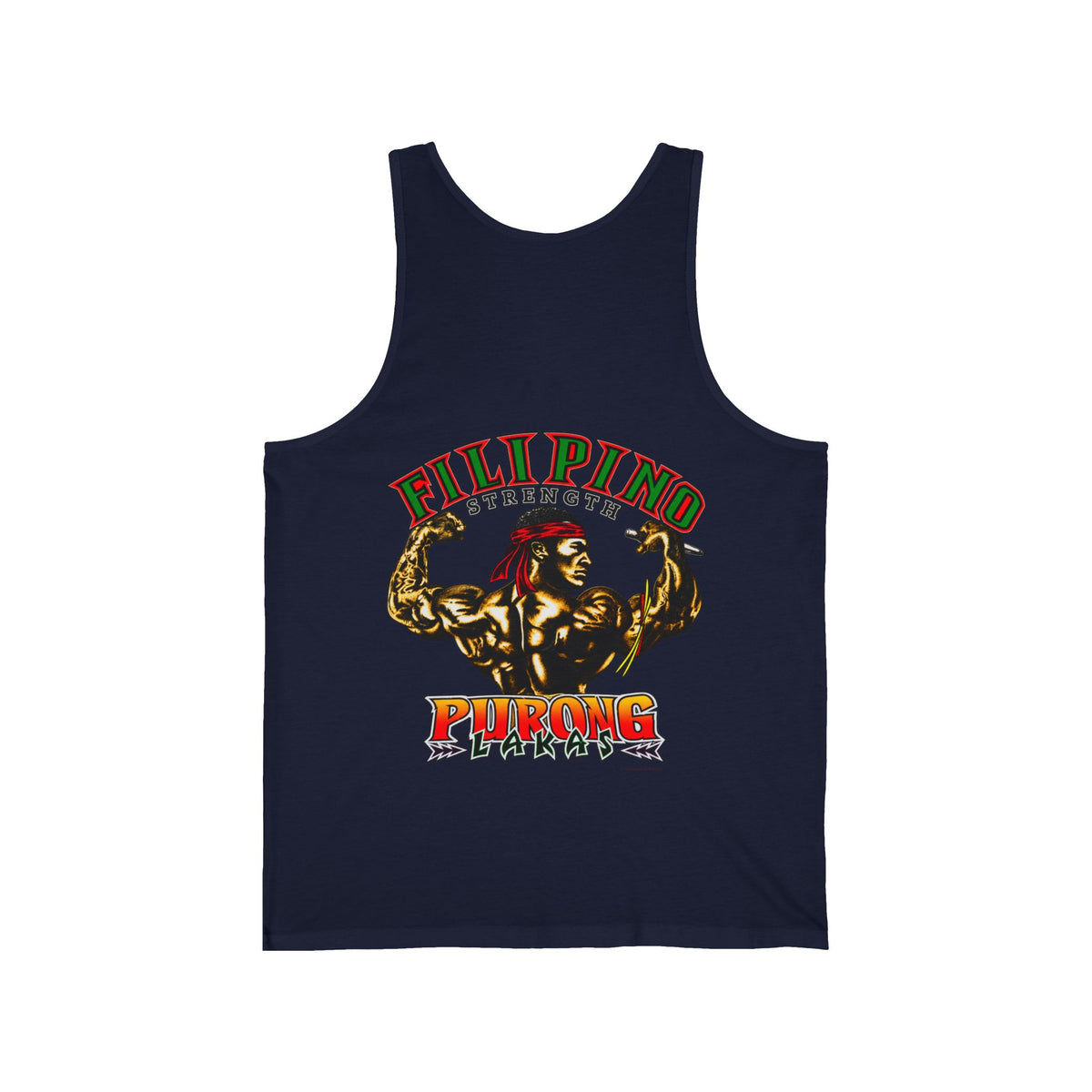 Filipino Strength Purong Lakas Unisex Jersey Tank
