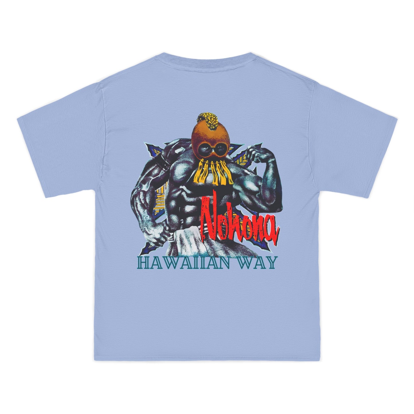 Hawaiian Strength Hawaiian Way Nohona Vintage Design 90s New Print Beefy-T® Short-Sleeve T-Shirt