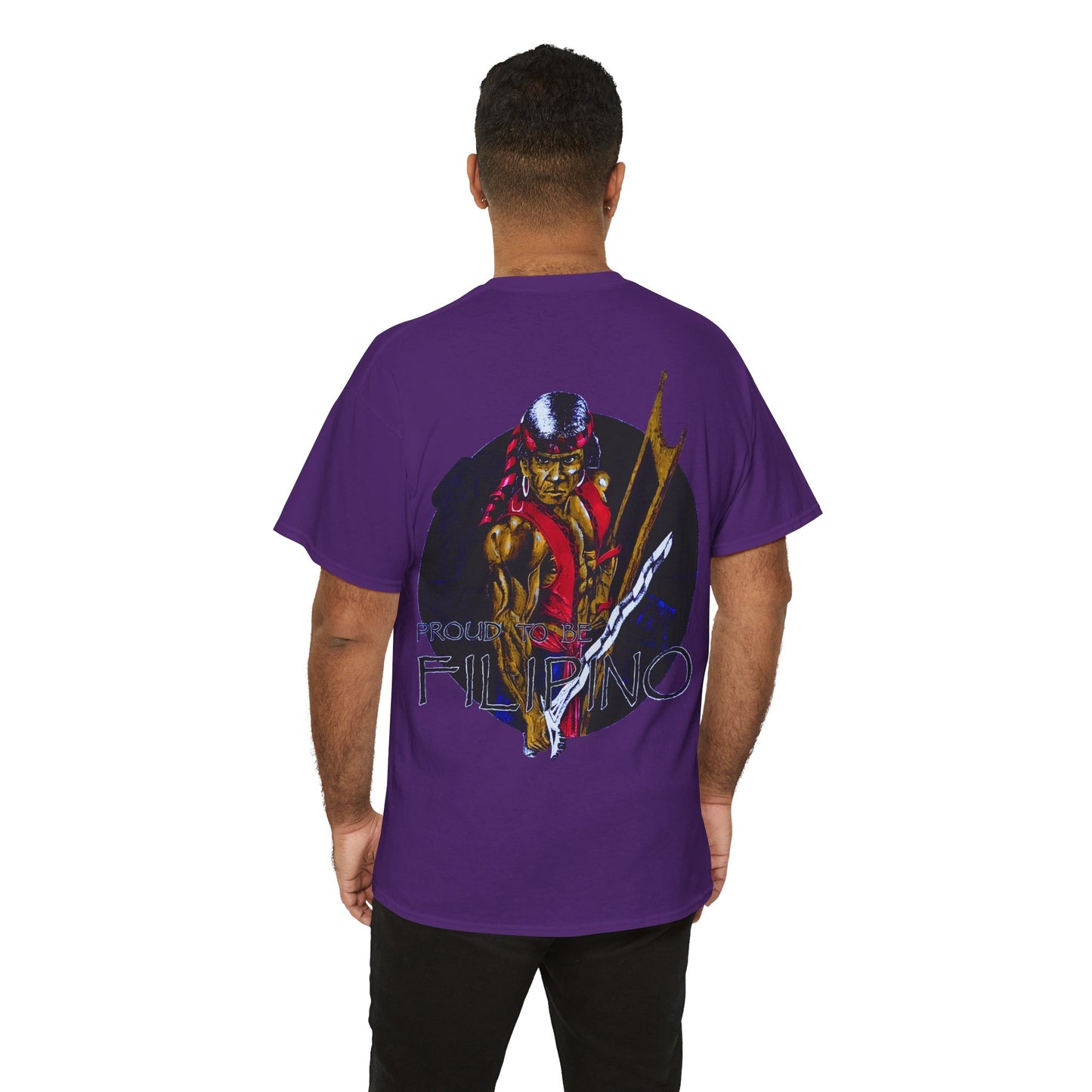 Filipino Strength Proud To Be Filipino Vintage Design 90s New Print T-shirt Unisex Heavy Cotton Tee