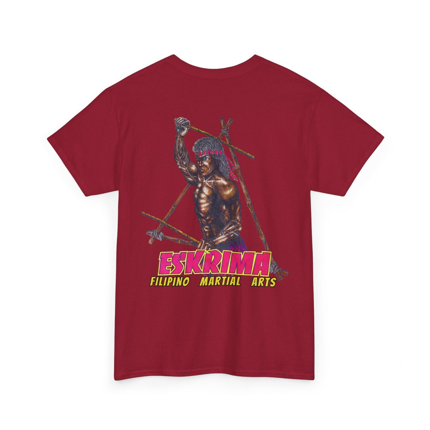 Filipino Strength Eskrima Filipino Martial Arts Unisex Heavy Cotton Tee