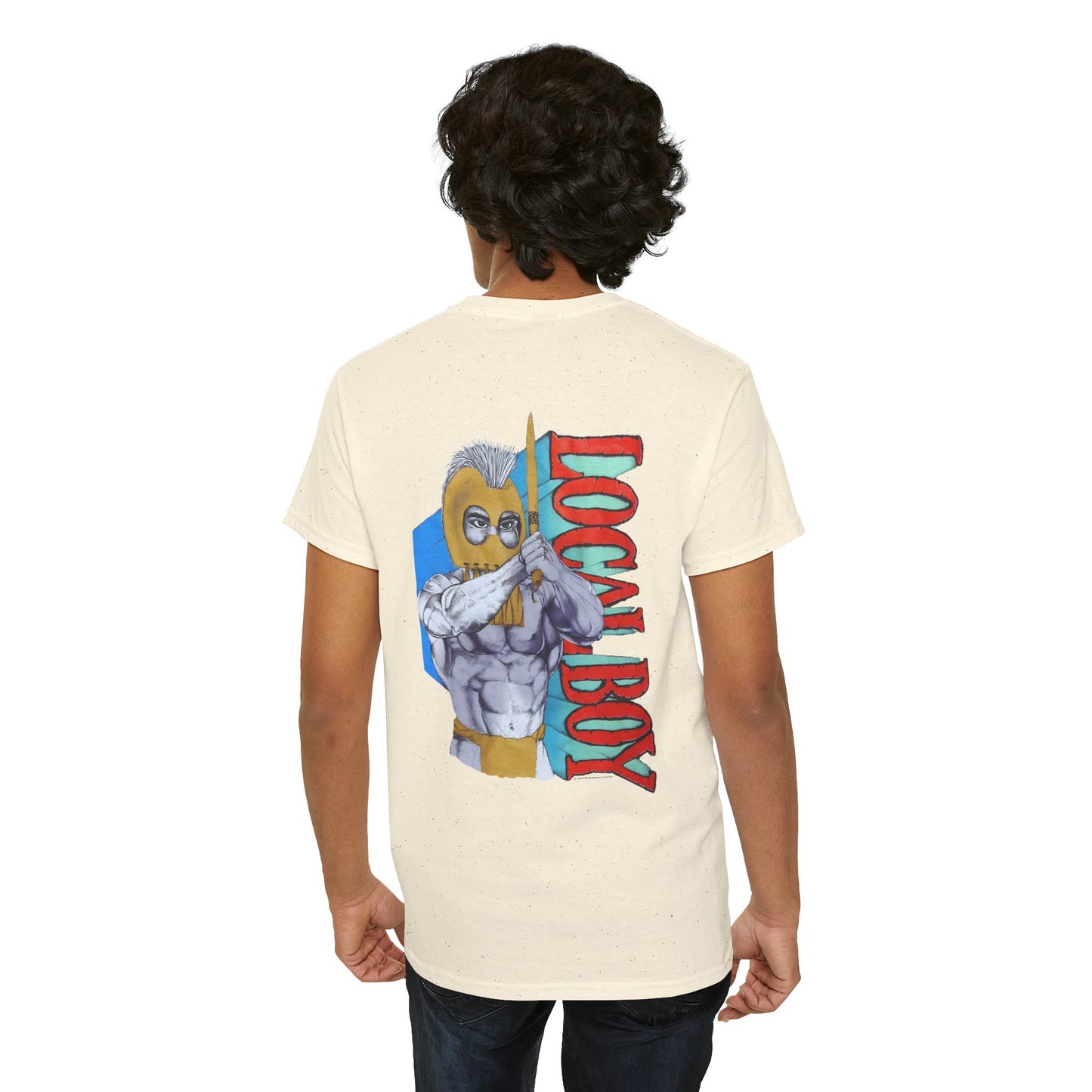 Hawaiian Strength Local Boy Vintage Design 90s New Print Unisex Heavy Cotton Tee