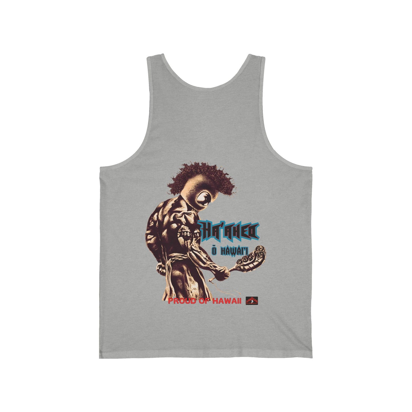 Hawaiian Strength Proud of Hawaii Ha'aheo o Hawai'i Vintage Design 90s New Print Unisex Jersey Tank