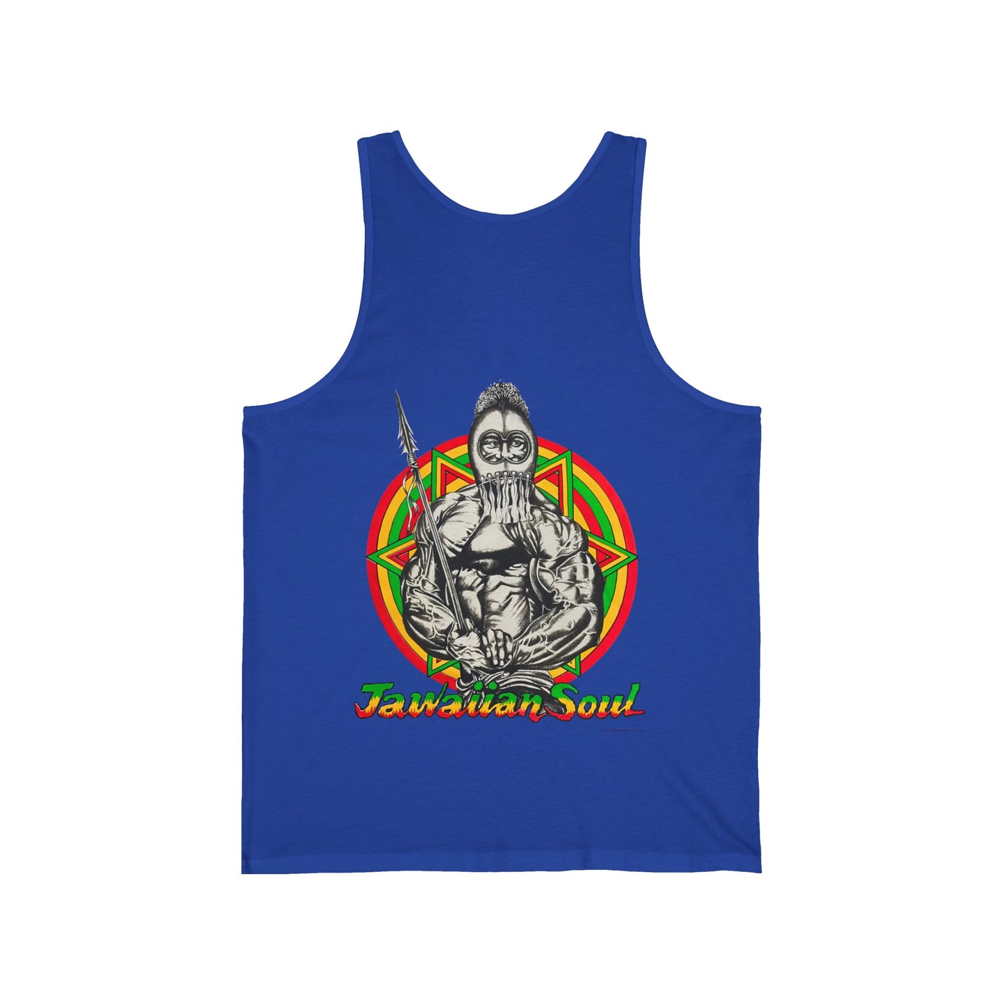 Jawaiian Strength Jawaiian Soul Vintage Design 90s New Print Unisex Jersey Tank