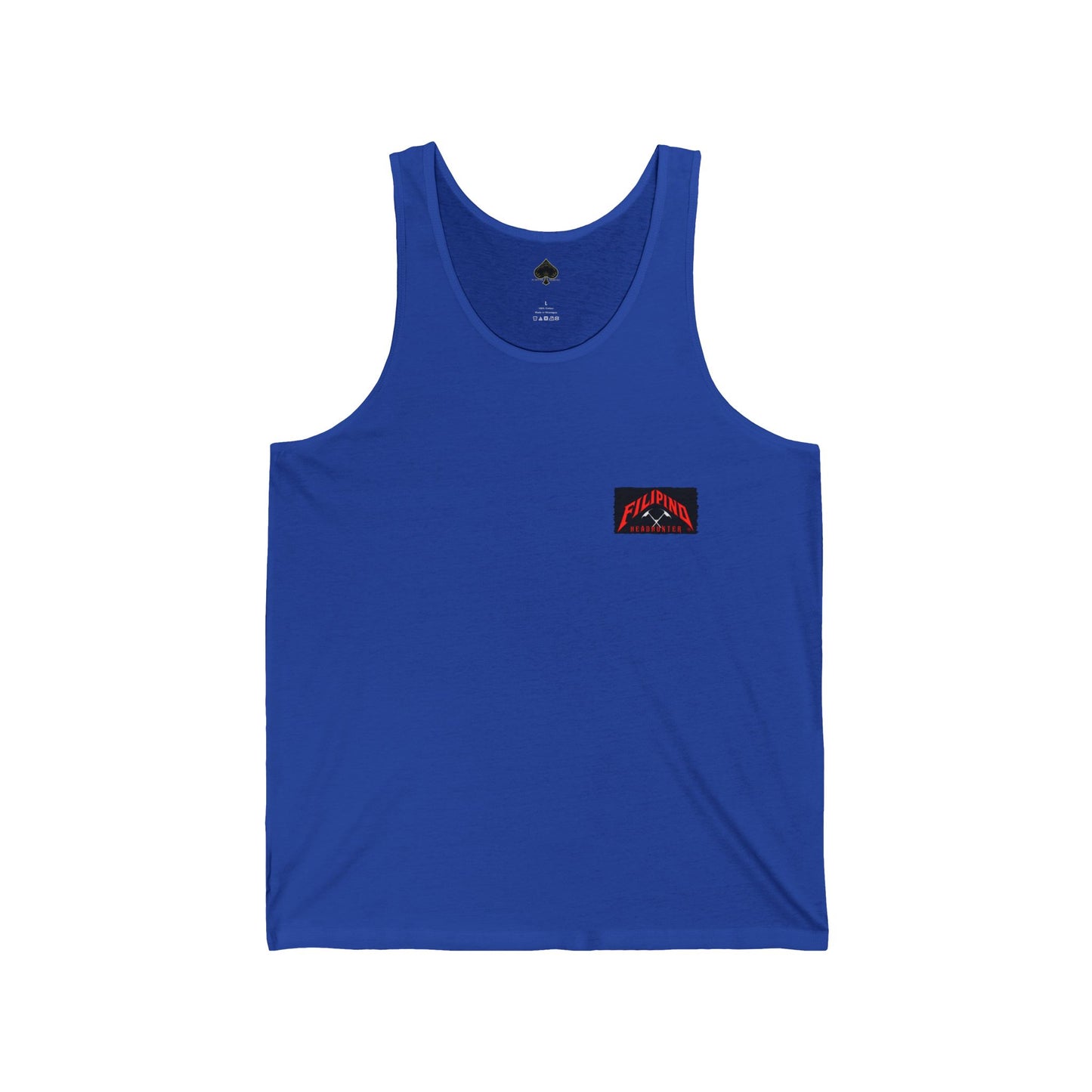 Filipino Strength Filipino Headhunter Igorot Chieftain Lalabi Unisex Jersey Tank