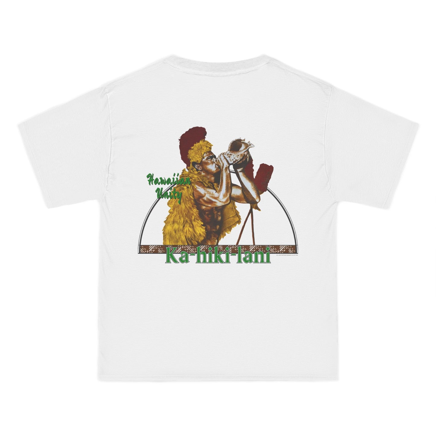 Hawaiian Strength Hawaiian Unity Ka-hiki-lani Vintage Design 90s New Print Beefy-T® Short-Sleeve T-Shirt