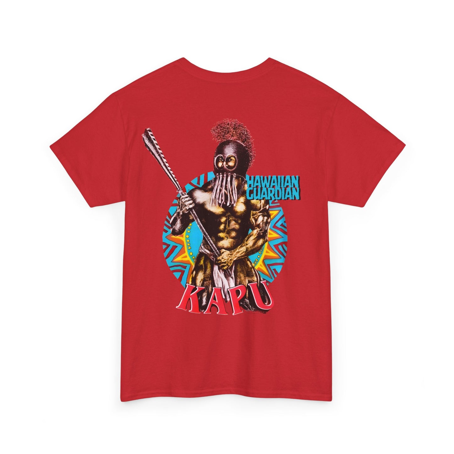 Hawaiian Strength Kapu Hawaiian Guardian Vintage Design 90s New Print T-shirt Unisex Heavy Cotton Tee