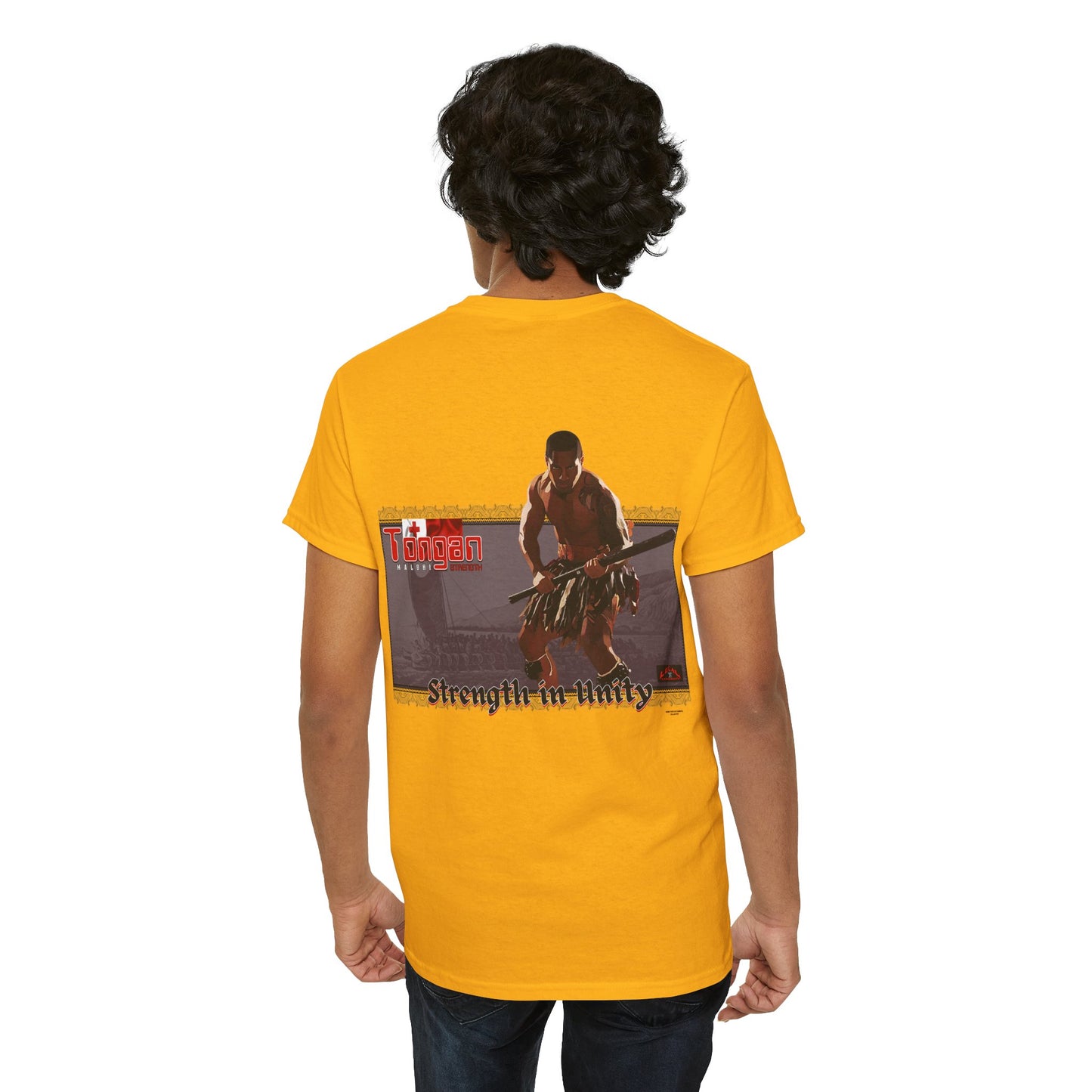 Local Strength Tongan Strength Malohi Stregnth in Unity Unisex Heavy Cotton Tee