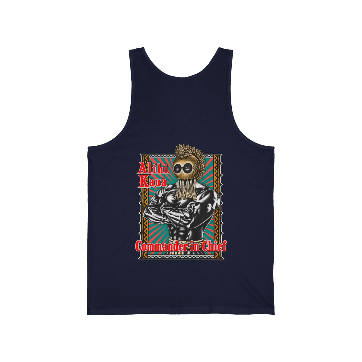 Hawaiian Strength Alihi Kaua Commander in Chief Unisex Jersey Tank