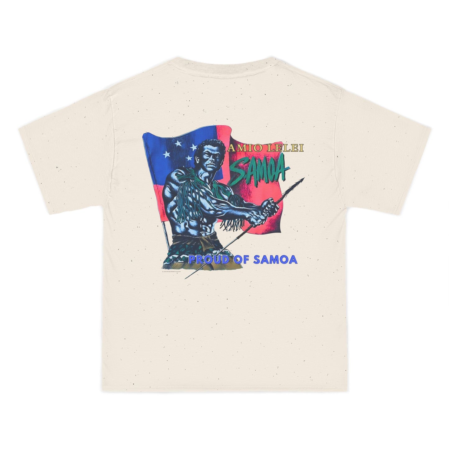 Samoan Strength Proud of Samoa Amio Lelei Vintage Design 90s New Print Beefy-T® Short-Sleeve T-Shirt