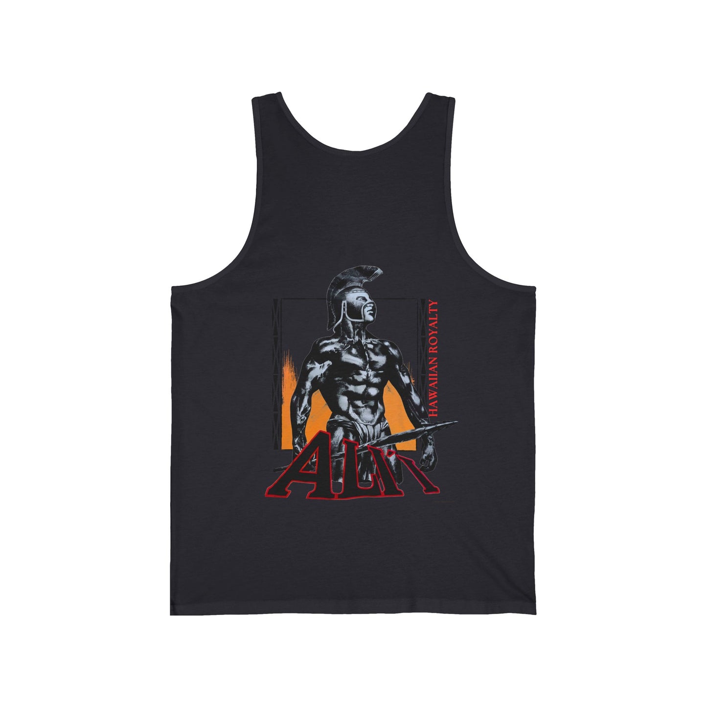 Hawaiian Strength Ali'i Hawaiian Royalty Vintage Design 90s New Print Unisex Jersey Tank