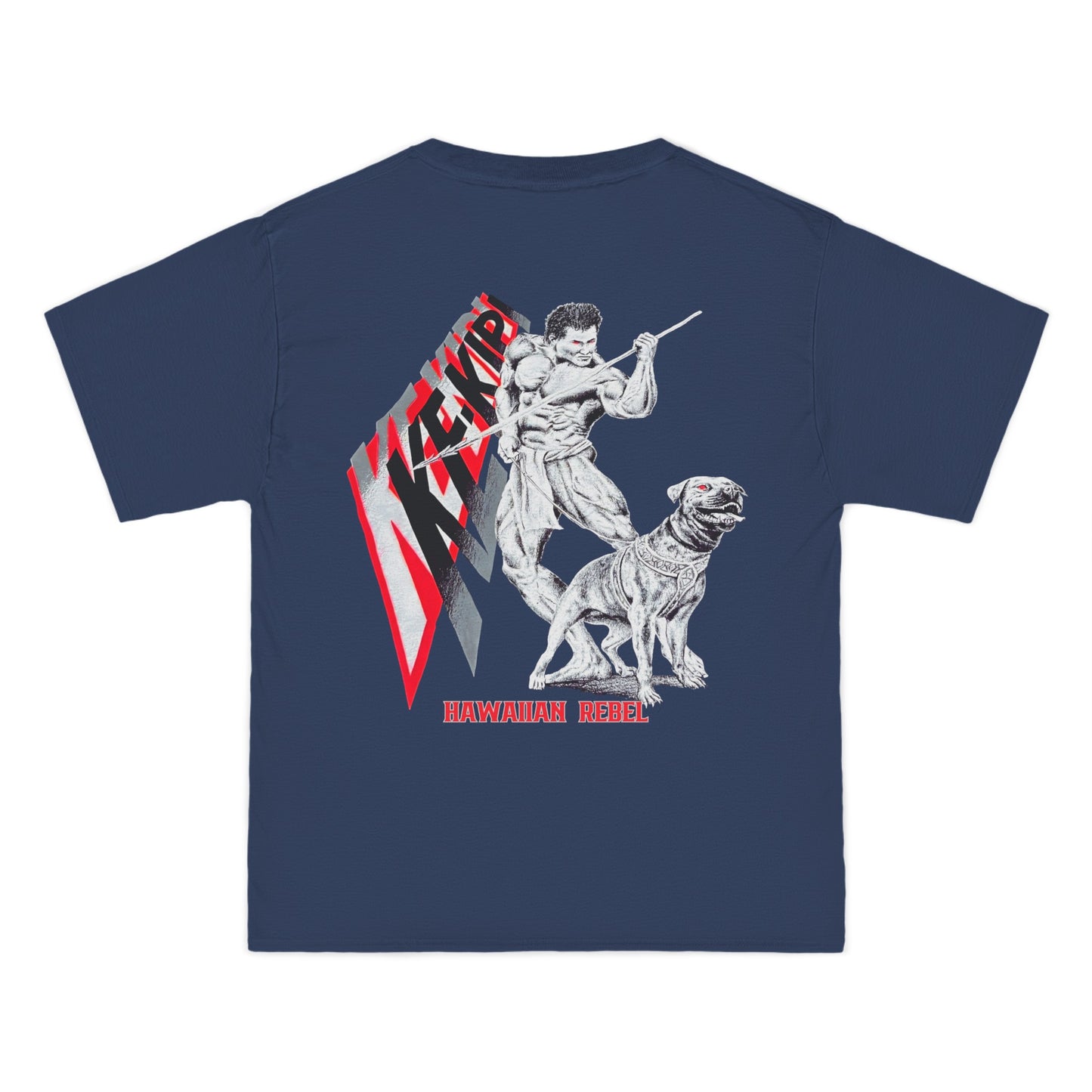 Hawaiian Strength Ke-Kipi Hawaiian Rebel Vintage Design 90s New Print Beefy-T® Short-Sleeve T-Shirt
