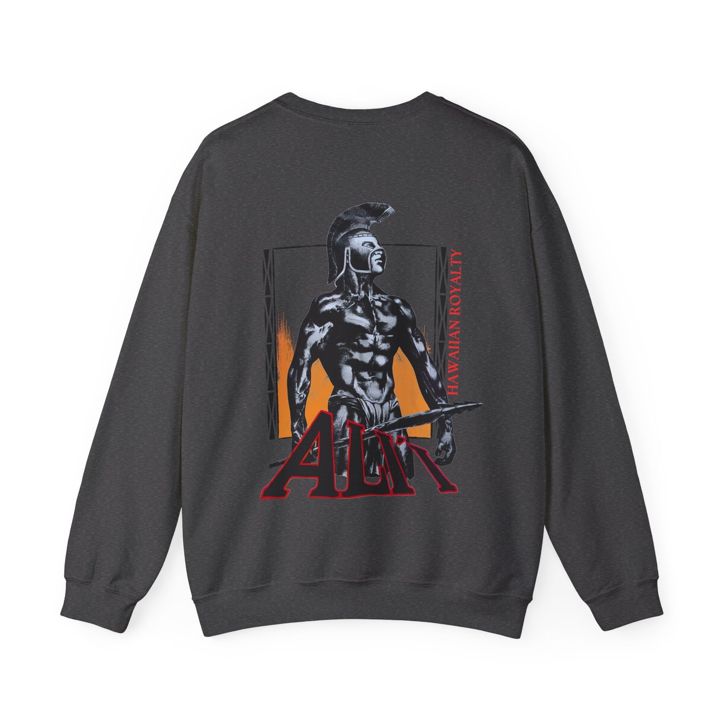 Hawaiian Strength Ali'i Hawaiian Royalty Vintage Design 90s New Print Unisex Heavy Blend™ Crewneck Sweatshirt