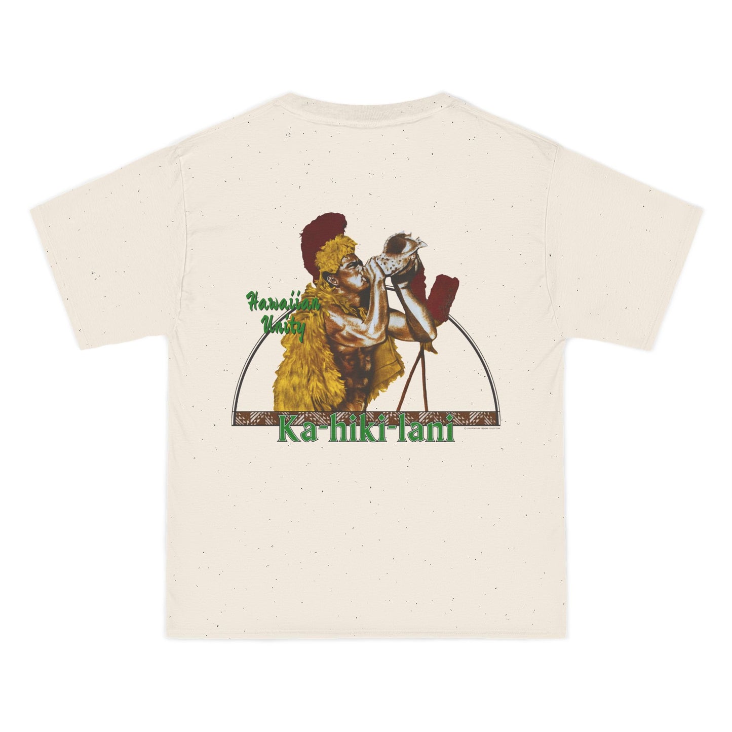 Hawaiian Strength Hawaiian Unity Ka-hiki-lani Vintage Design 90s New Print Beefy-T® Short-Sleeve T-Shirt