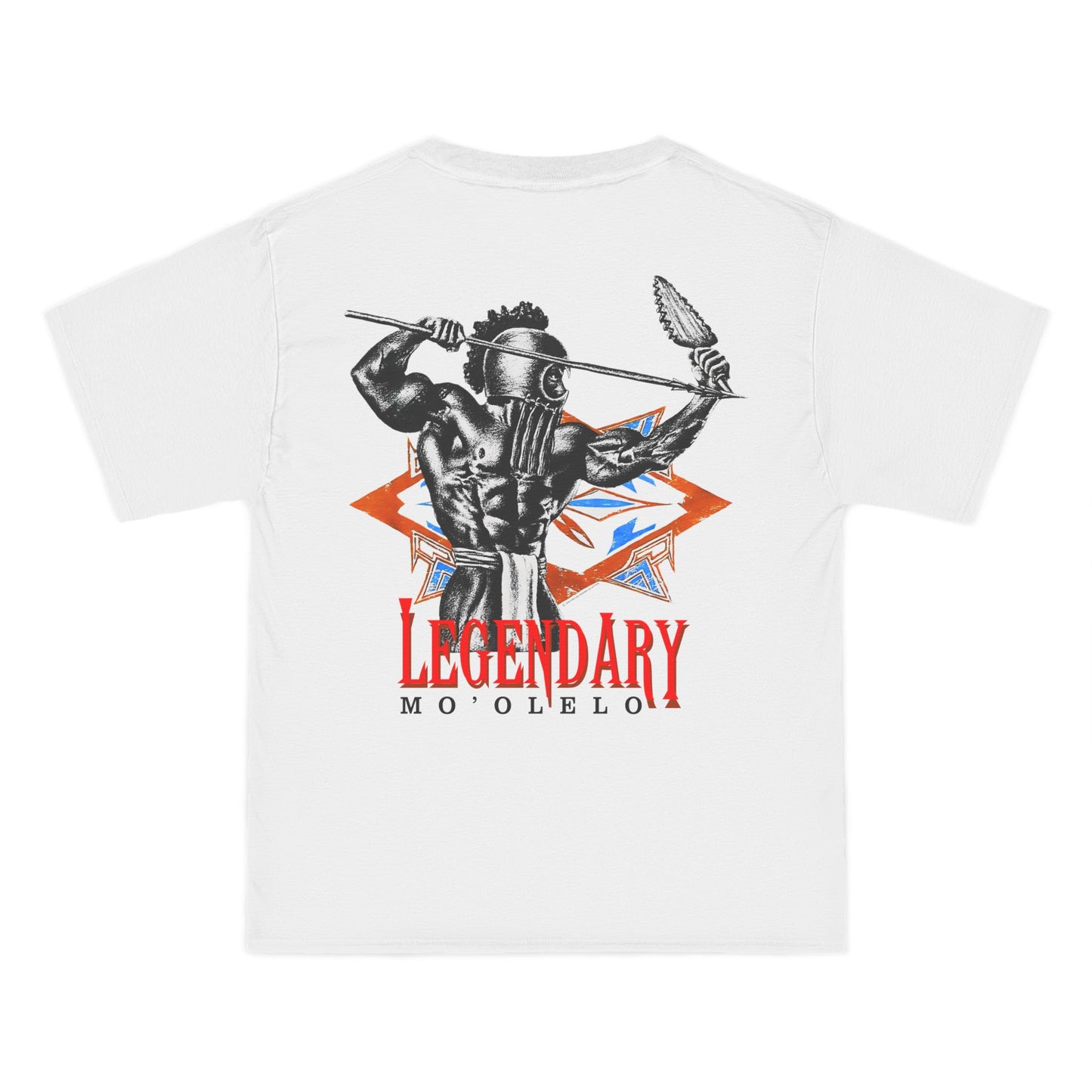 Hawaiian Strength Legendary Mo'olelo Vintage 90s Design New Print Beefy-T® Short-Sleeve T-Shirt