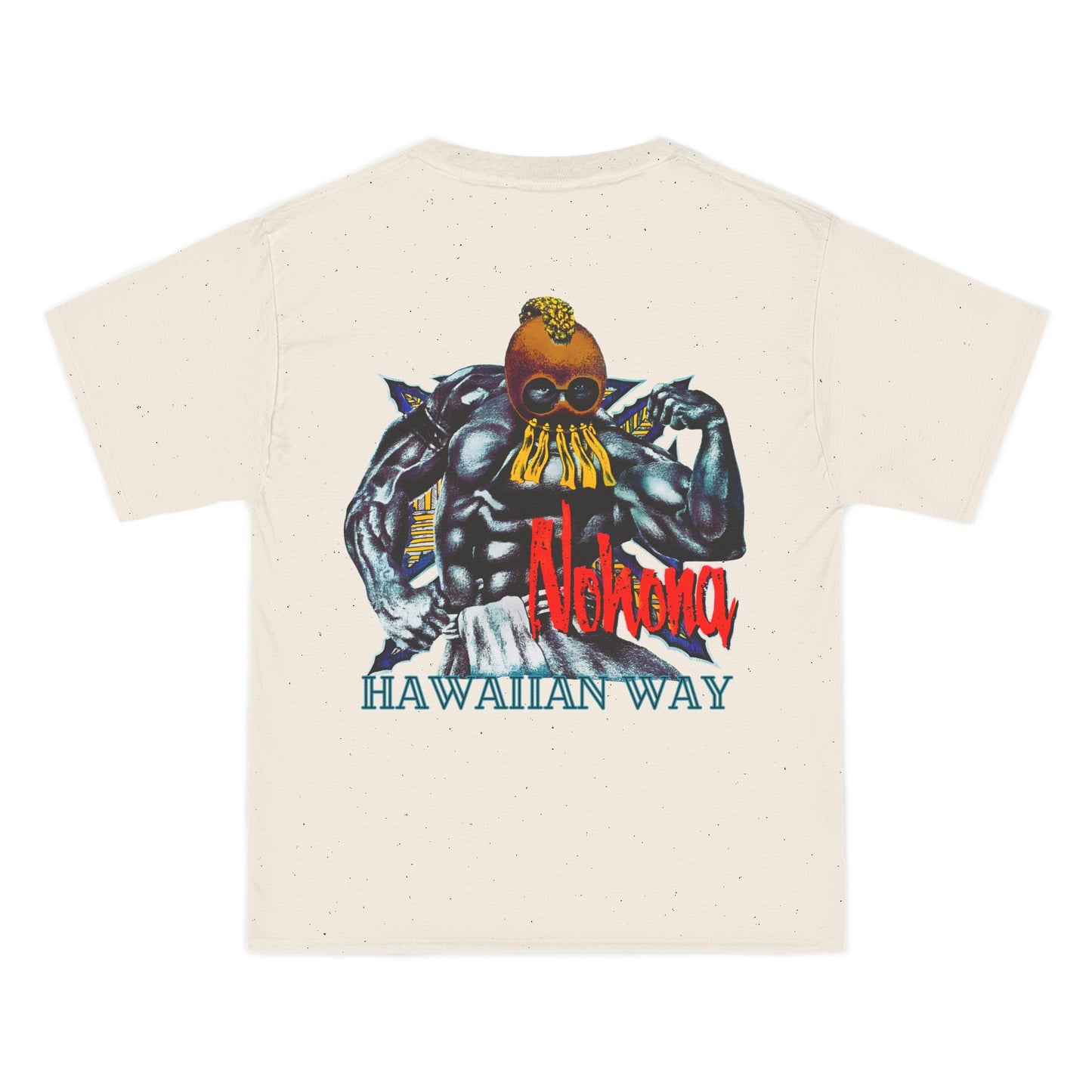 Hawaiian Strength Hawaiian Way Nohona Vintage Design 90s New Print Beefy-T® Short-Sleeve T-Shirt