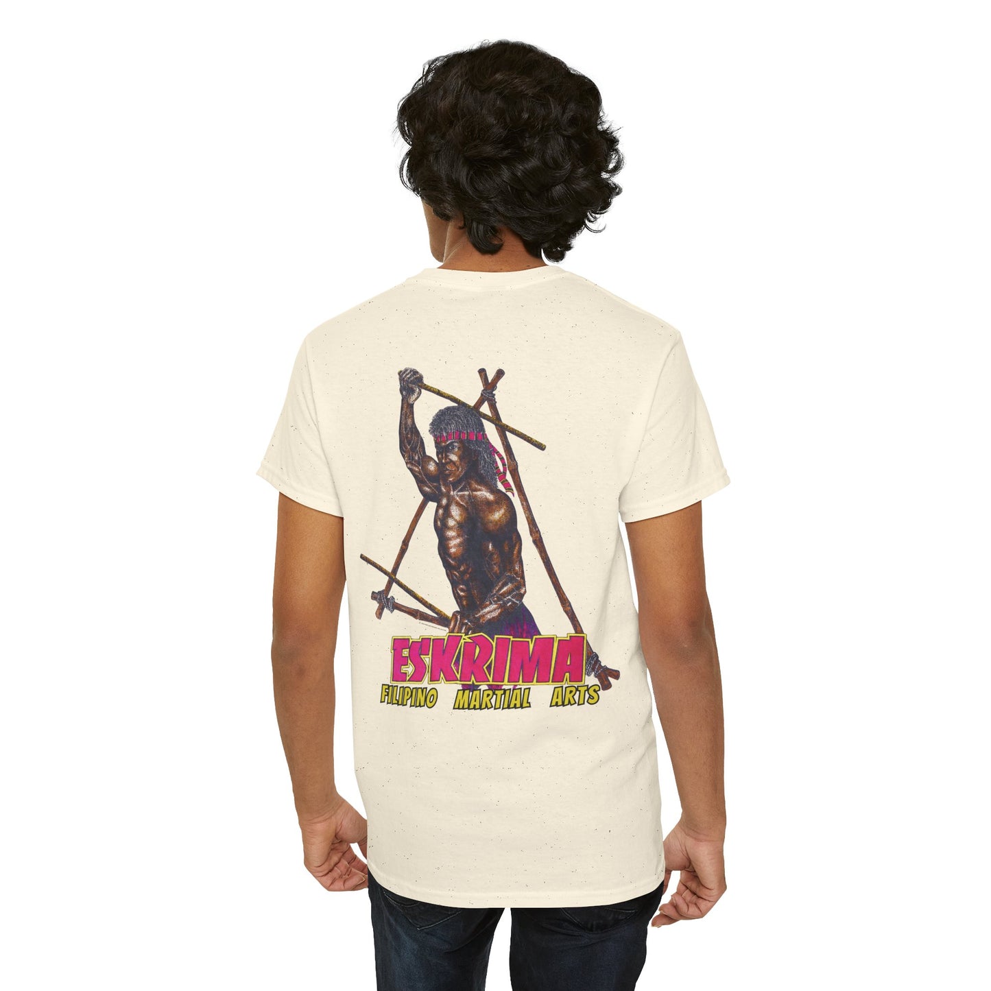 Filipino Strength Eskrima Filipino Martial Arts Unisex Heavy Cotton Tee