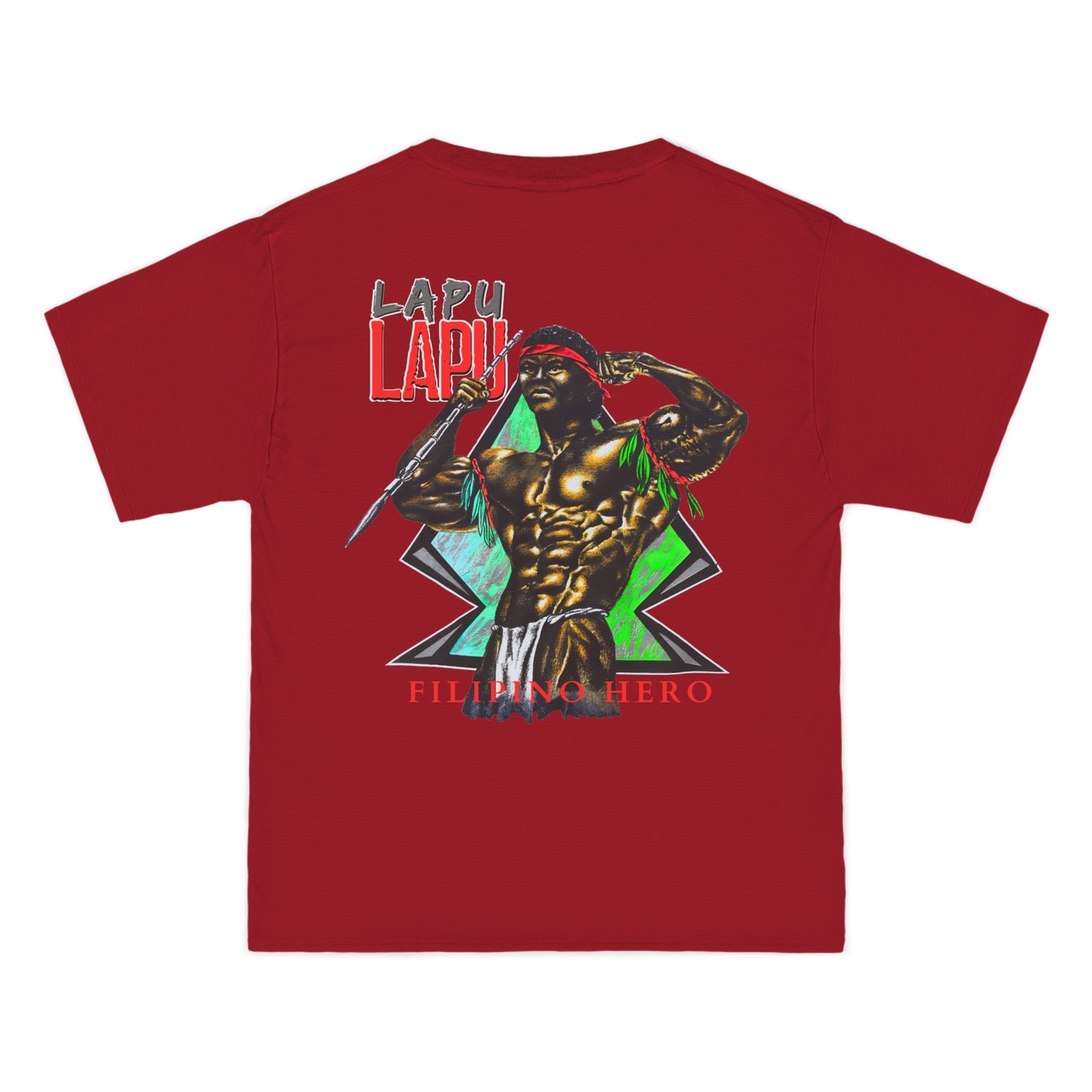 Filipino Strength Lapu Lapu Filipino Hero Vintage Design 90s New Print Beefy-T® Short-Sleeve T-Shirt