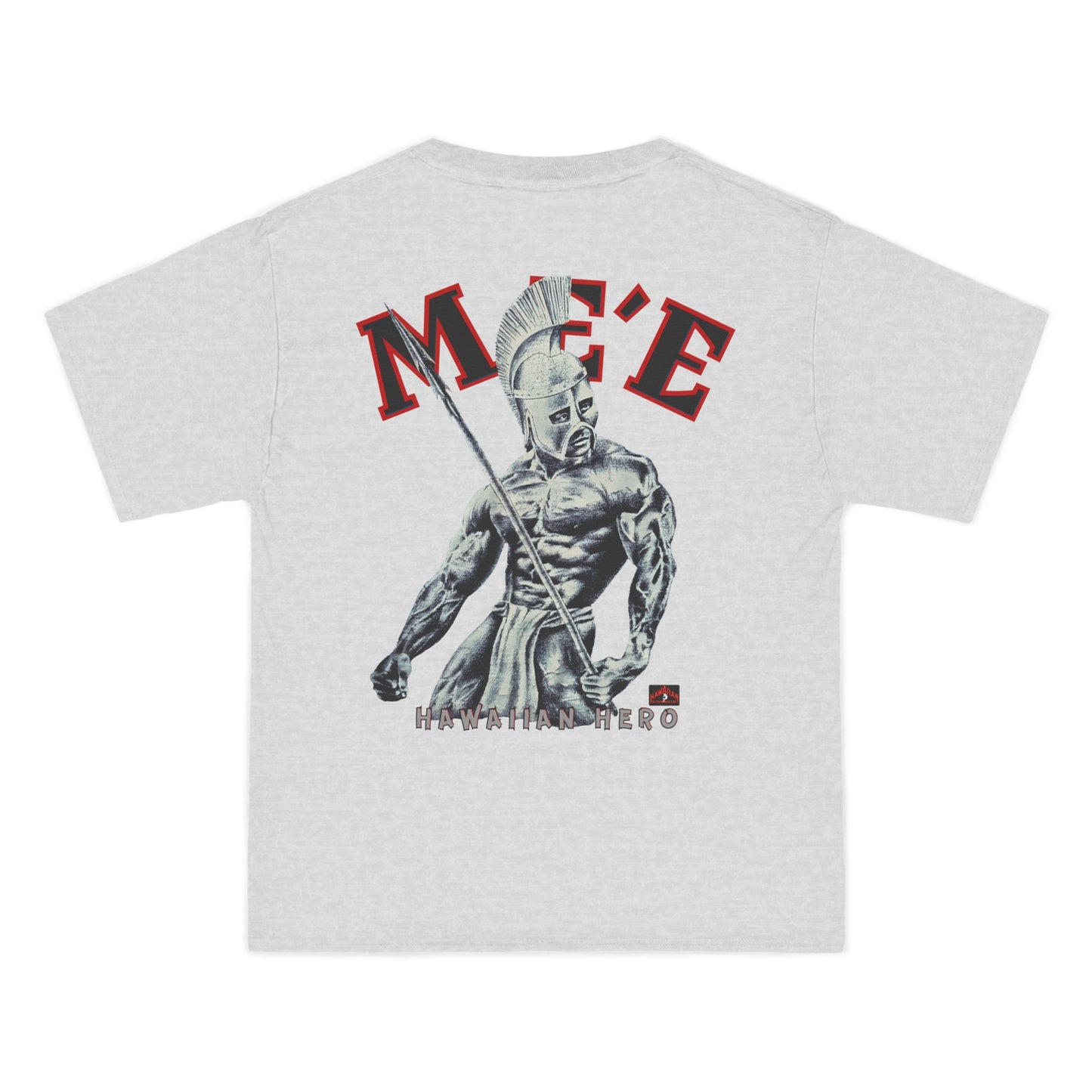 Hawaiian Strength Hawaiian Hero Me'e Vintage Design 90s New Print Beefy-T® Short-Sleeve T-Shirt