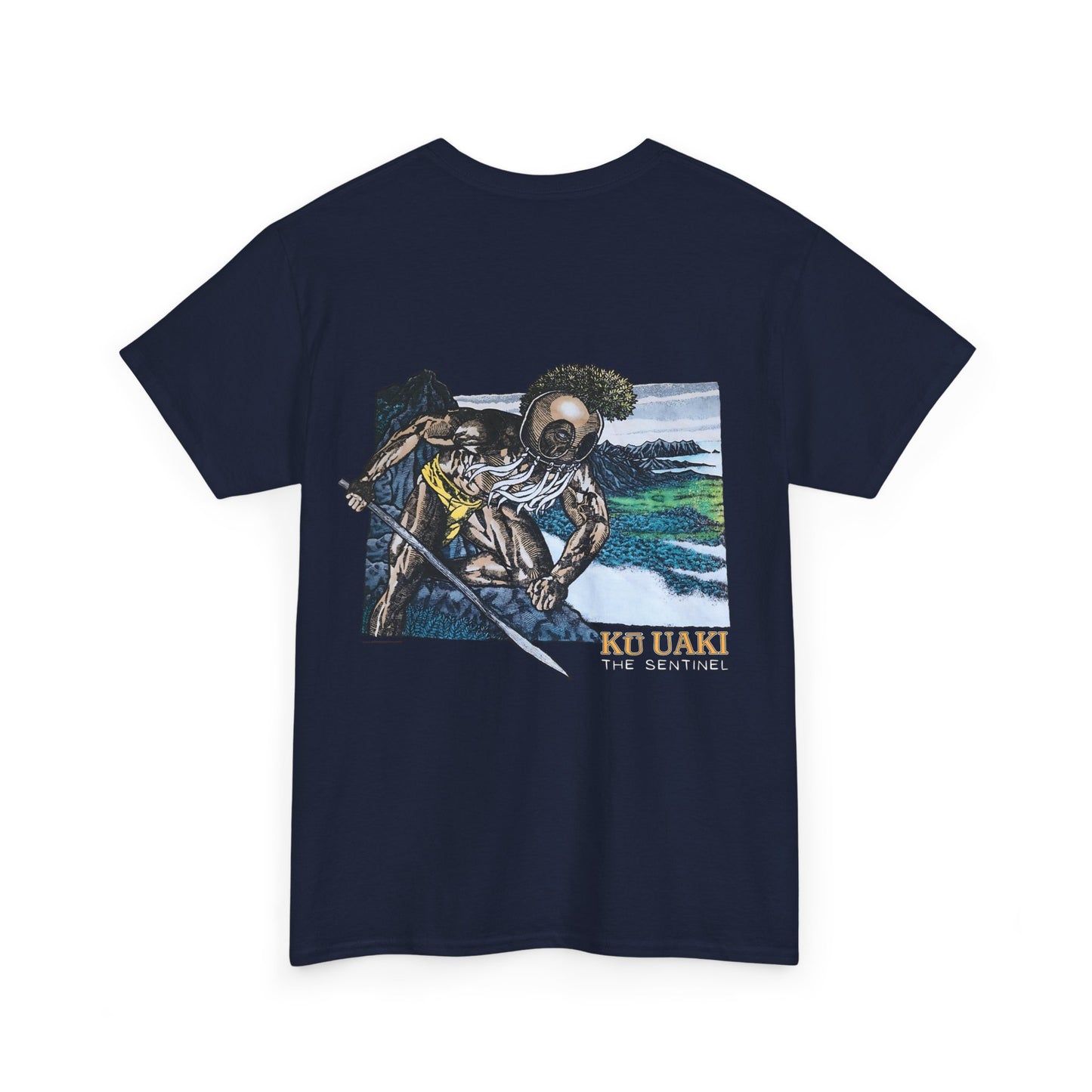 Hawaiian Strength Ku Uaki The Sentinel Unisex Heavy Cotton Tee