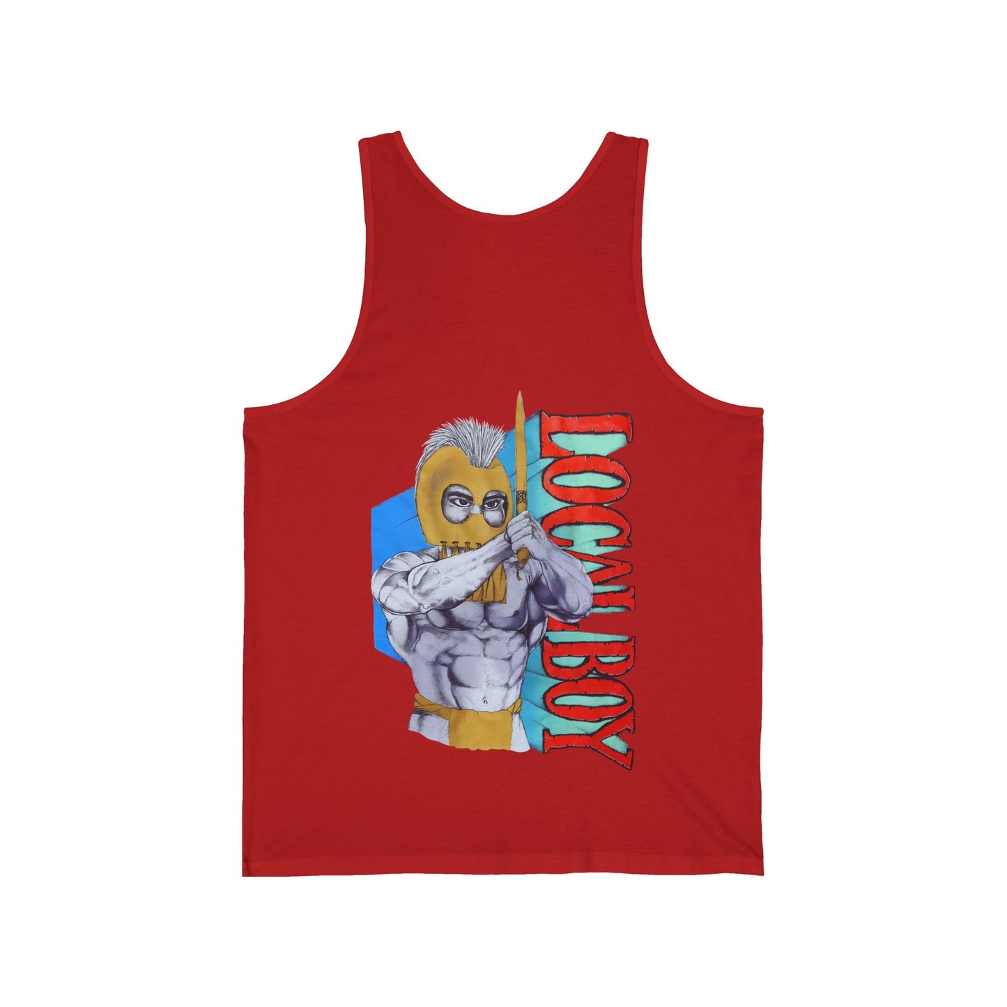 Hawaiian Strength Local Boy Vintage Design 90s New Print Unisex Jersey Tank