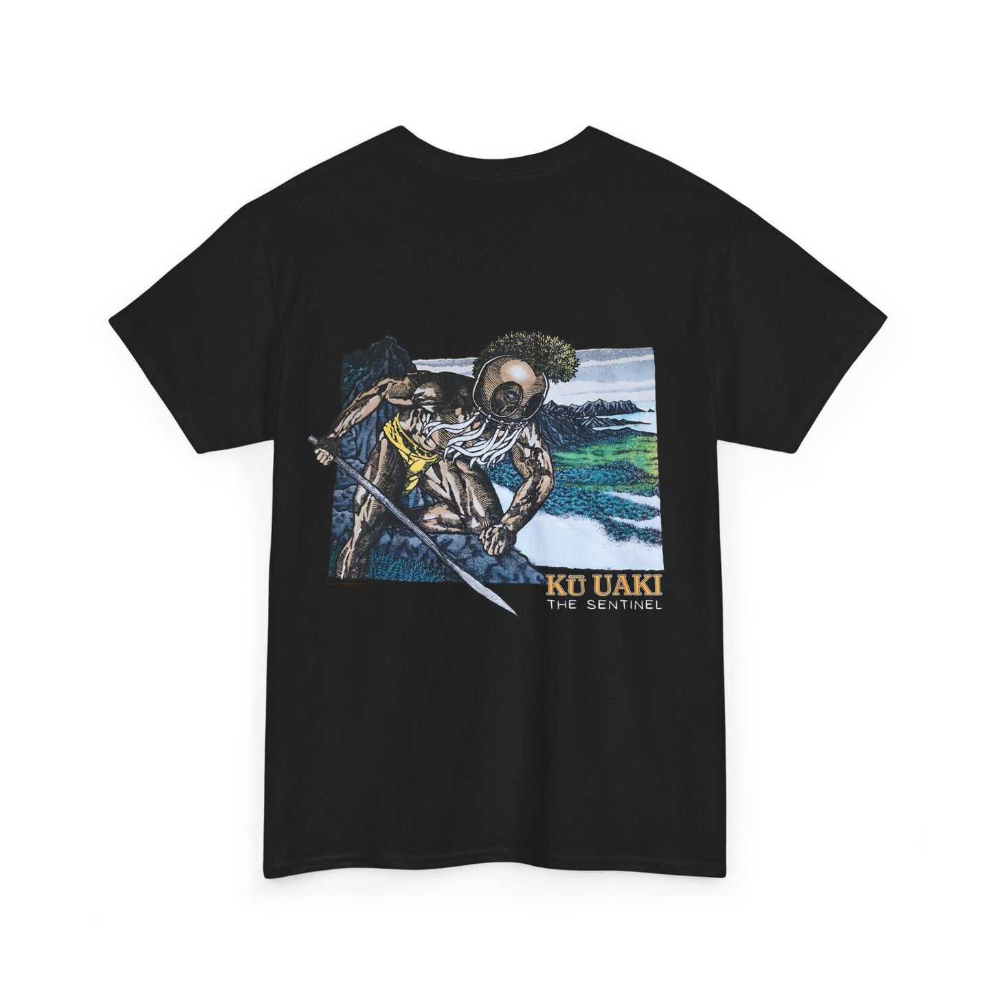 Hawaiian Strength Ku Uaki The Sentinel Unisex Heavy Cotton Tee