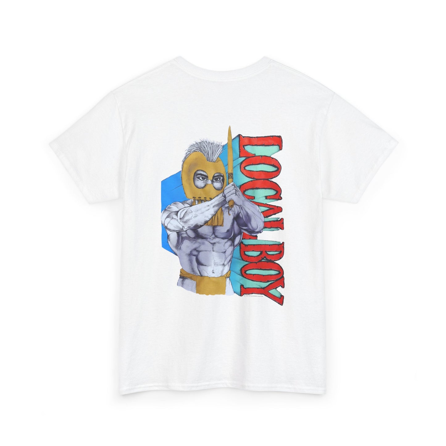 Hawaiian Strength Local Boy Vintage Design 90s New Print Unisex Heavy Cotton Tee