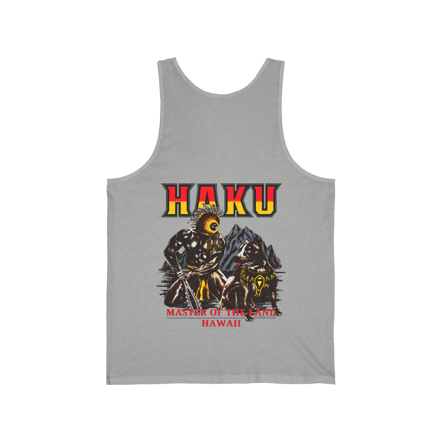 Hawaiian Strength Haku Master of the Land Hawaii Vintage Design 90s New Print Unisex Jersey Tank