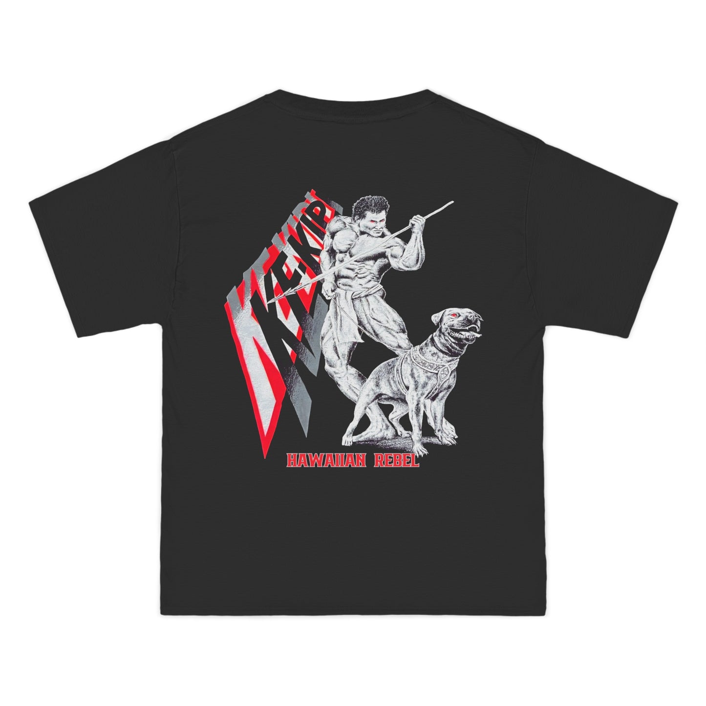 Hawaiian Strength Ke-Kipi Hawaiian Rebel Vintage Design 90s New Print Beefy-T® Short-Sleeve T-Shirt
