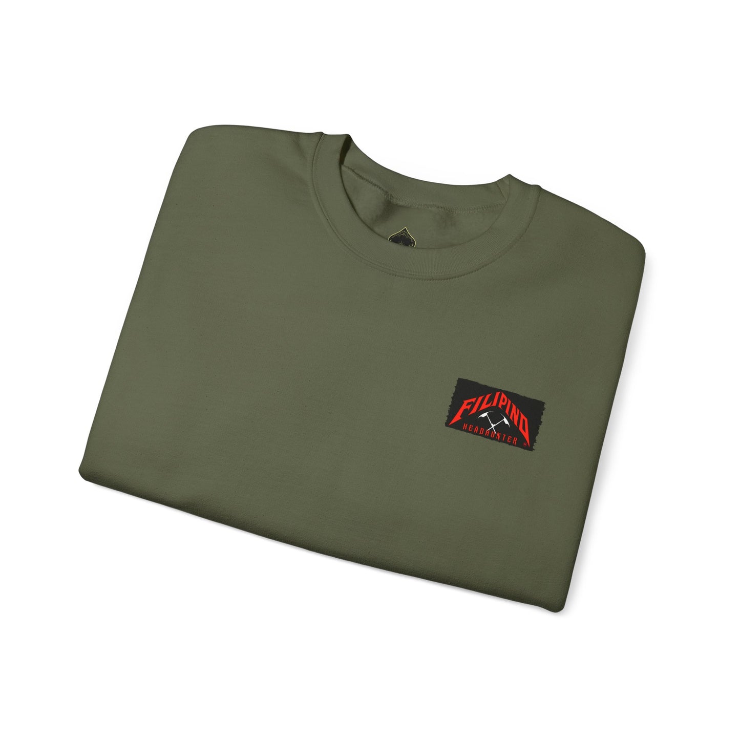 Filipino Strength Filipino Headhunter Igorot Warrior Unisex Heavy Blend™ Crewneck Sweatshirt
