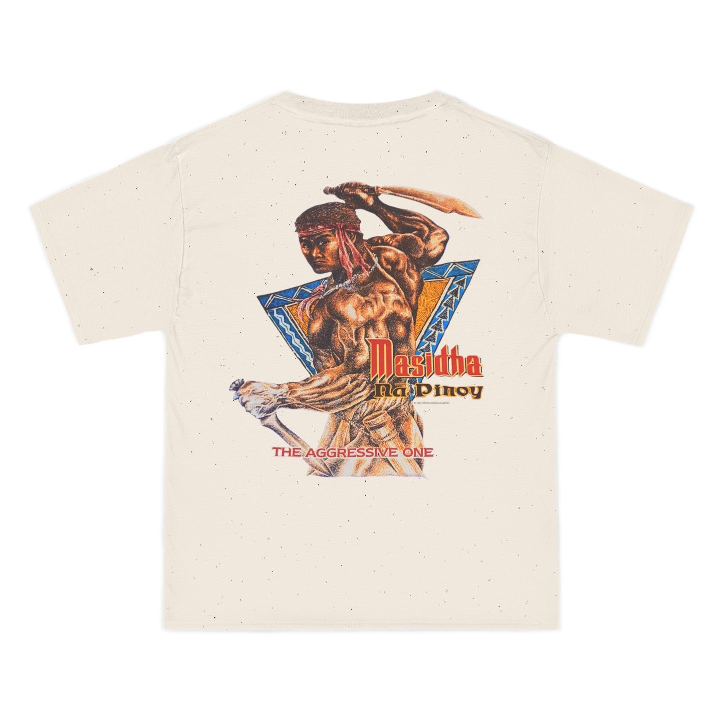 Filipino Strength Masidha na Pinoy The Aggressive One Vintage Design 90s New Print Beefy-T® Short-Sleeve T-Shirt