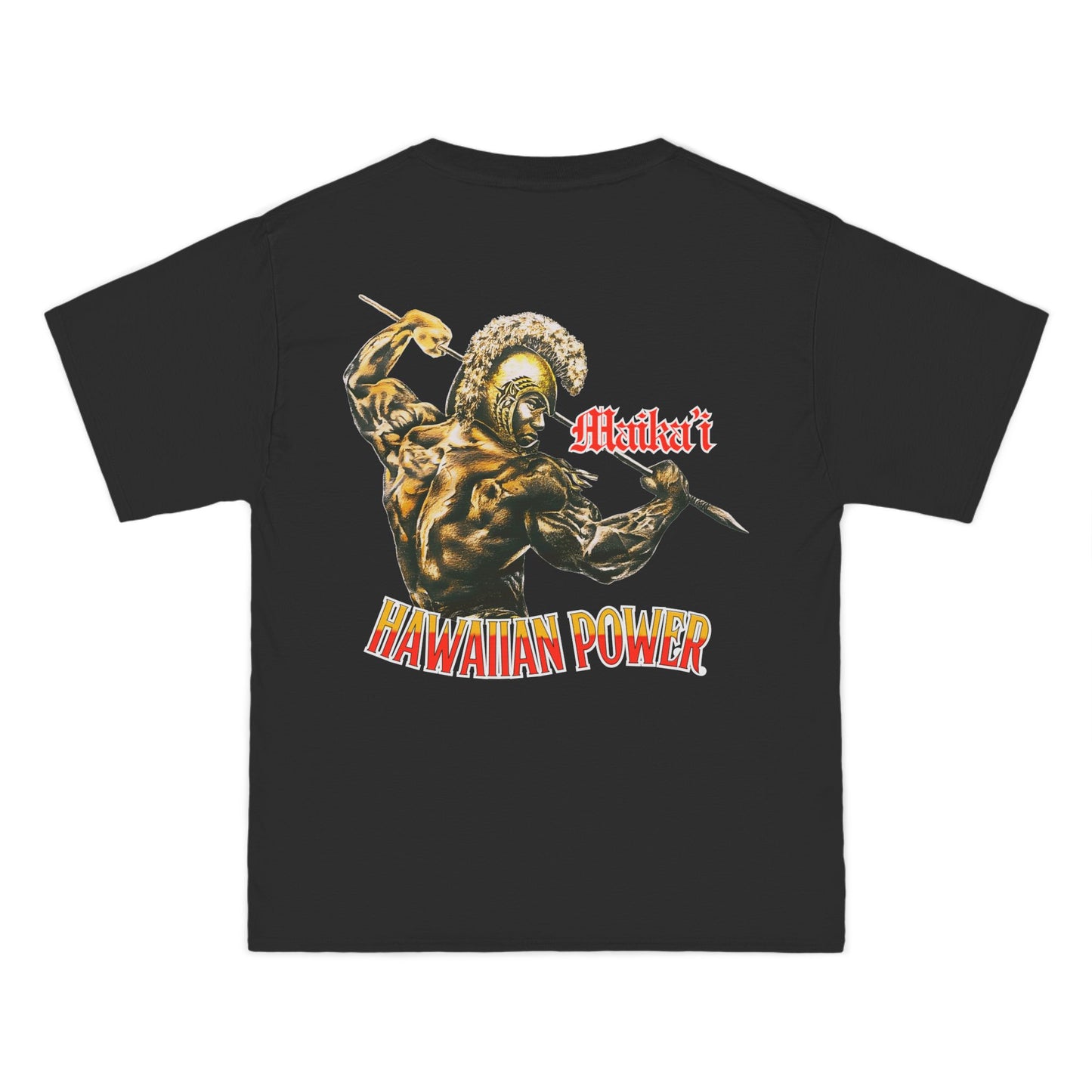Hawaiian Strength Maika'i Hawaiian Power Vintage Design 90s New Print Beefy-T® Short-Sleeve T-Shirt