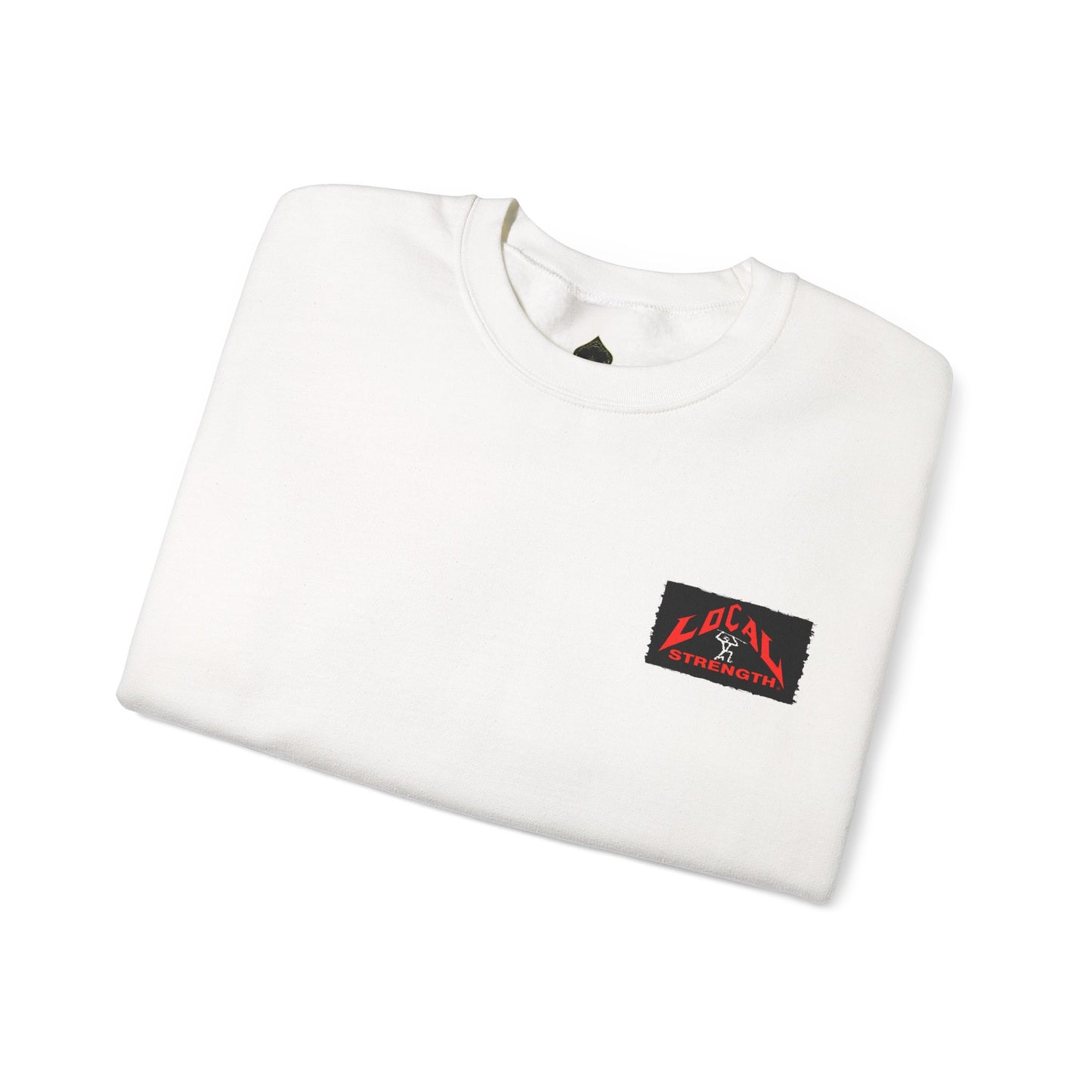 Local Strength Tongan Super Power Vintage 90s Design New Print Unisex Heavy Blend™ Crewneck Sweatshirt