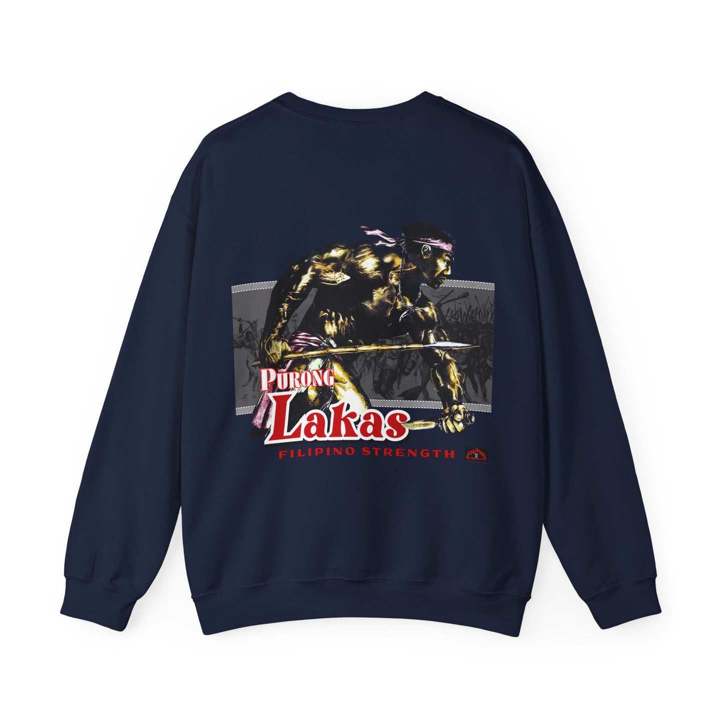 Filipino Strength Purong Lakas Filipino Strength Unisex Heavy Blend™ Crewneck Sweatshirt