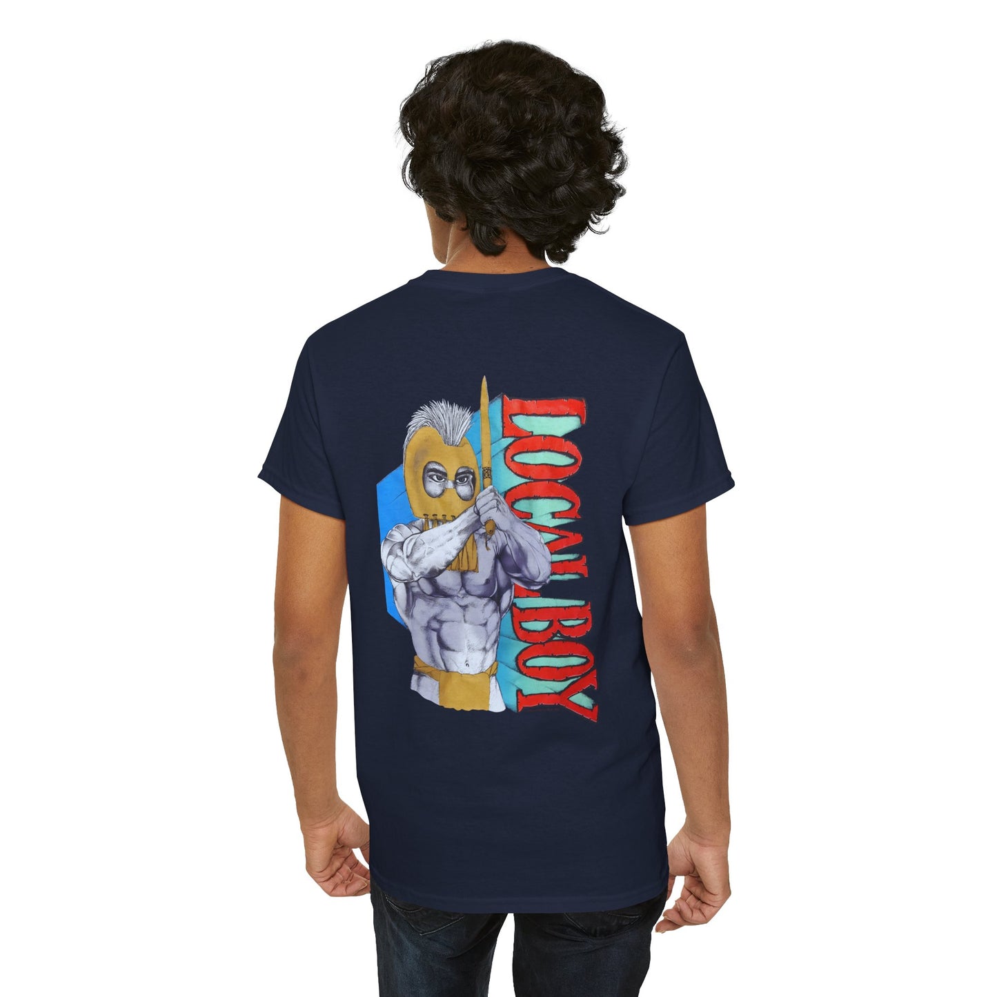 Hawaiian Strength Local Boy Vintage Design 90s New Print Unisex Heavy Cotton Tee