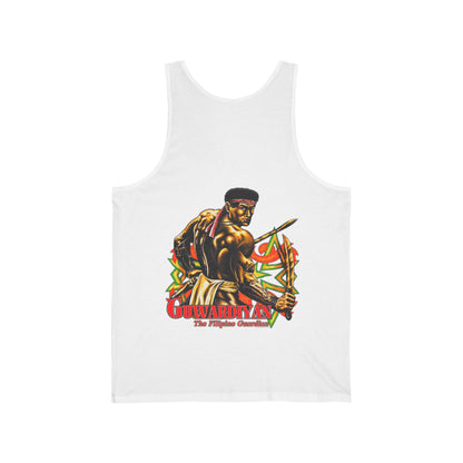 Filipino Strength The Filipino Guardian Guwardiyan Unisex Jersey Tank