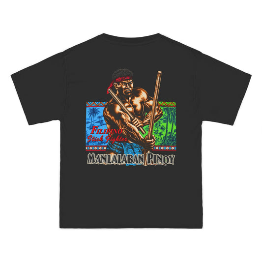 Filipino Strength Manlalaban Pinoy Stick Fighter Beefy-T®  Short-Sleeve T-Shirt