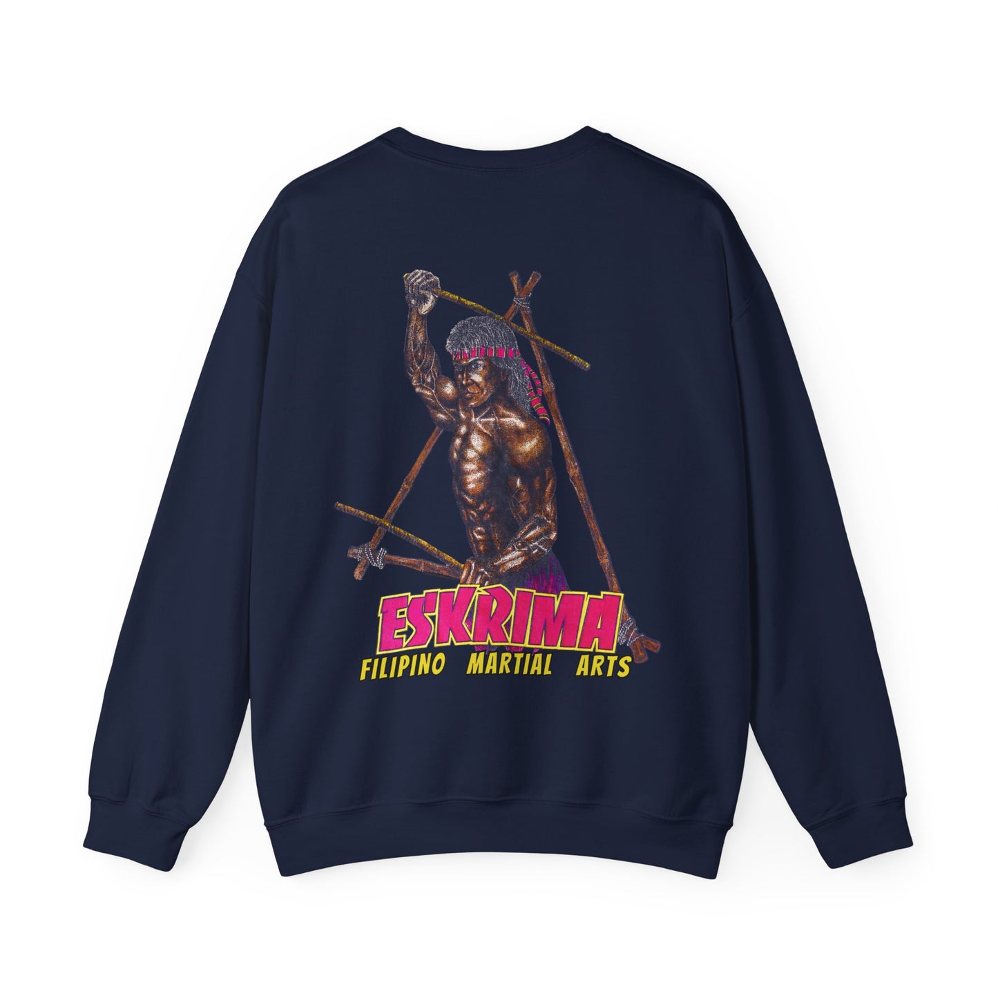 Filipino Strength Eskrima Filipino Martial Arts Unisex Heavy Blend™ Crewneck Sweatshirt