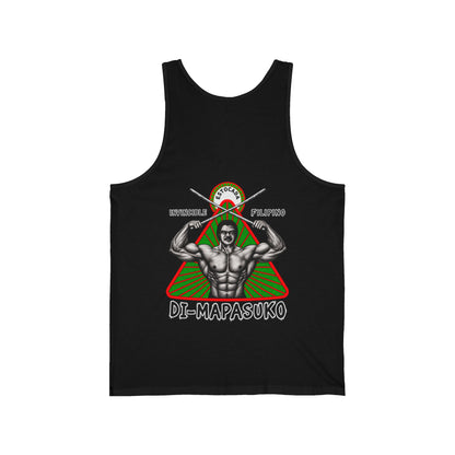 Filipino Strength Invincible Filipino Estocada Unisex Jersey Tank