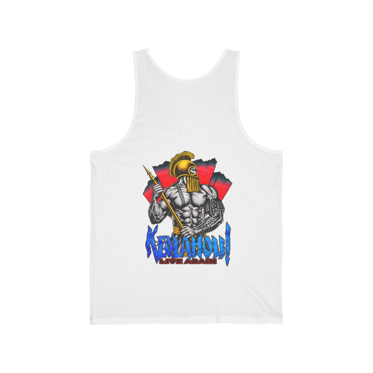 Hawaiian Strength Keolahou Live Again Unisex Jersey Tank