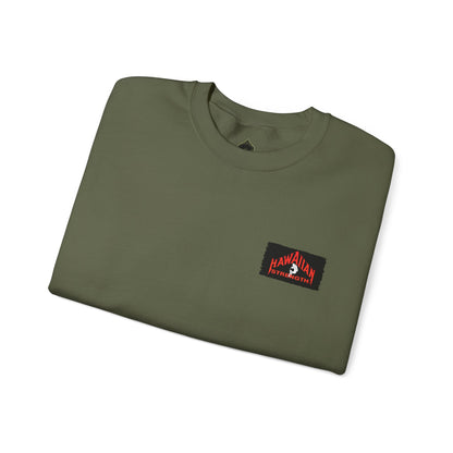 Hawaiian Strength The Sovereign Nation of Hawaii Vintage Design 90s New Print Unisex Heavy Blend™ Crewneck Sweatshirt