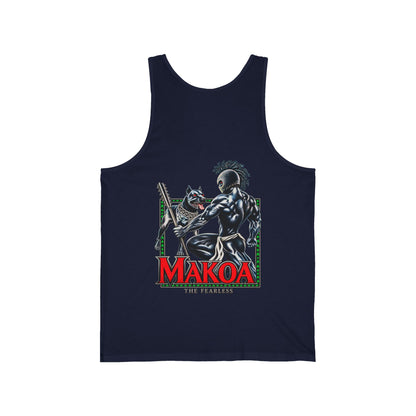 Hawaiian Strength Makoa The Fearless Unisex Jersey Tank
