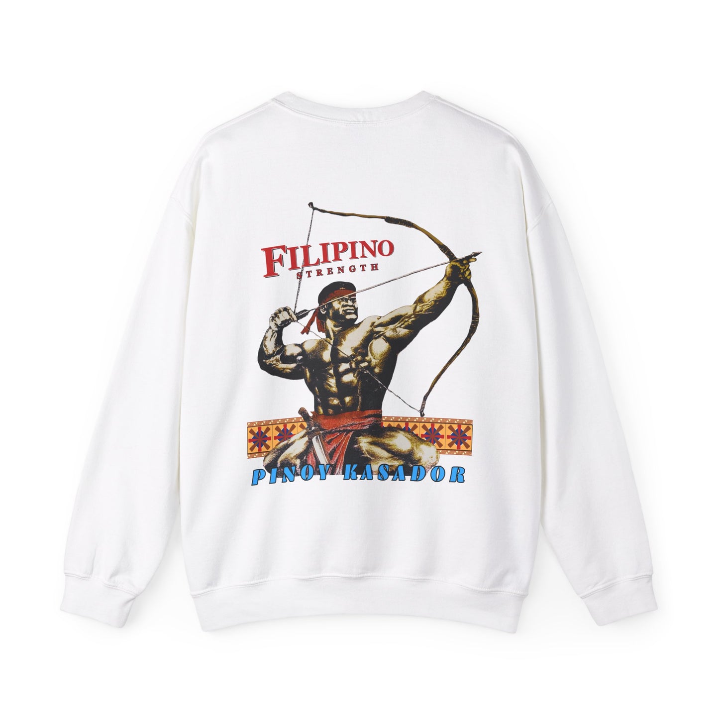 Filipino Strength Pinoy Kasador Filipino Strength Vintage Design 90s New Print Unisex Heavy Blend™ Crewneck Sweatshirt